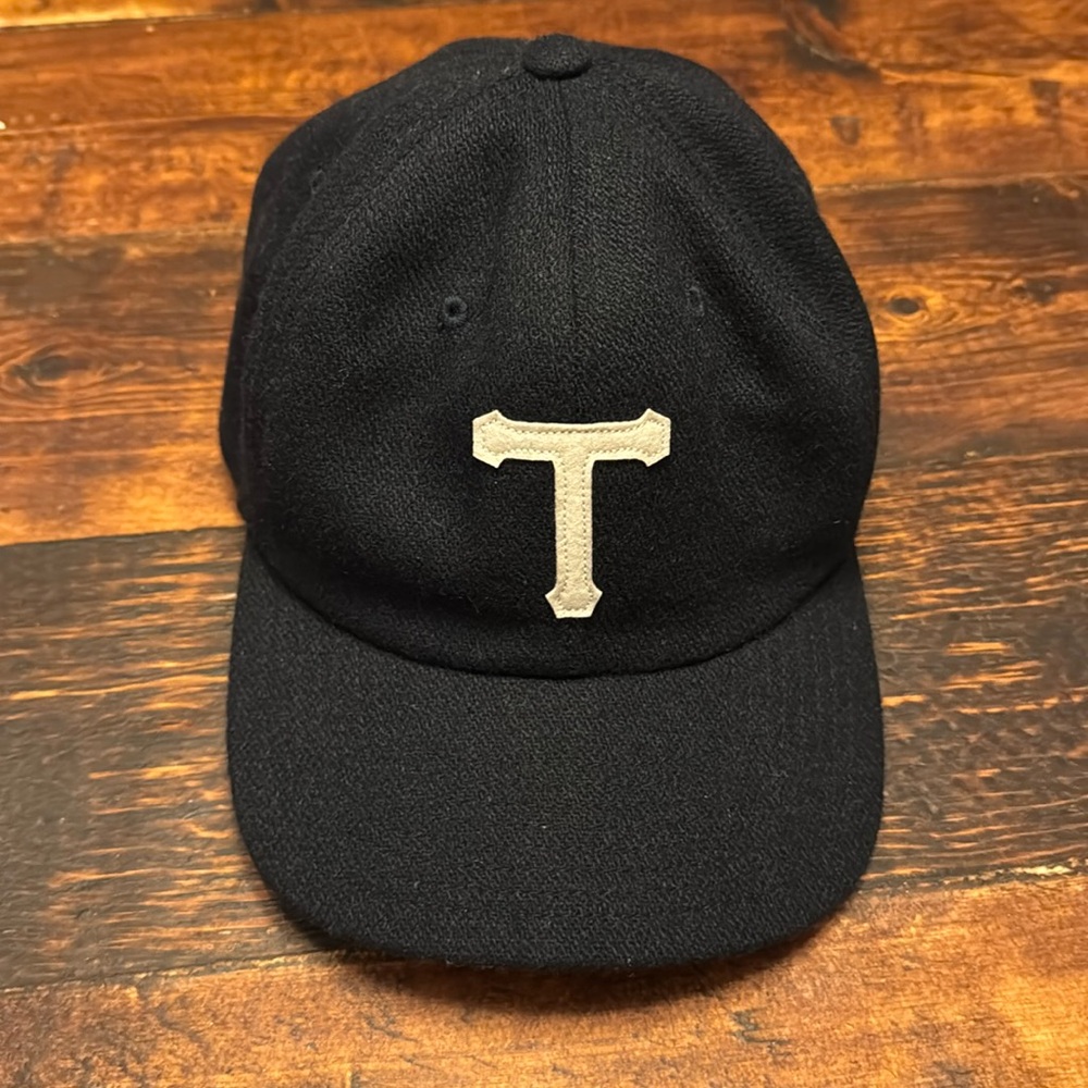 Navy and White Tavik T Adjustable Snapback Hat